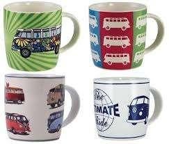Tasse à café en poterie ou émail VW Volkswagen T1 Golf, Enlèvement ou Envoi, Neuf, Ustensile