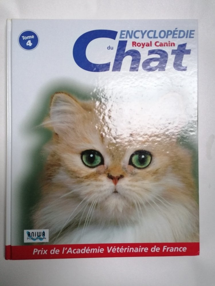 Encyclopédie du chat (Royal Canin) Tome 4, Enlèvement ou Envoi, Utilisé, Animaux