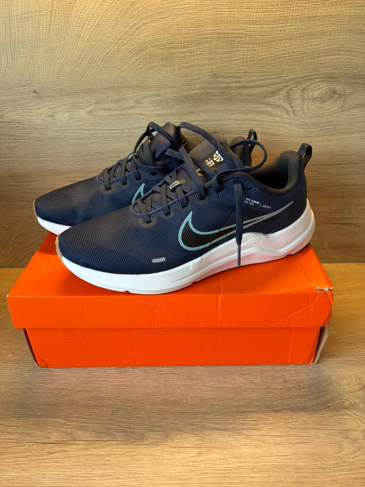 Nieuwe Nike Downshifter 12 sportschoenen, Kleding | Heren, Schoenen, Blauw, Nieuw, Ophalen of Verzenden, Sneakers