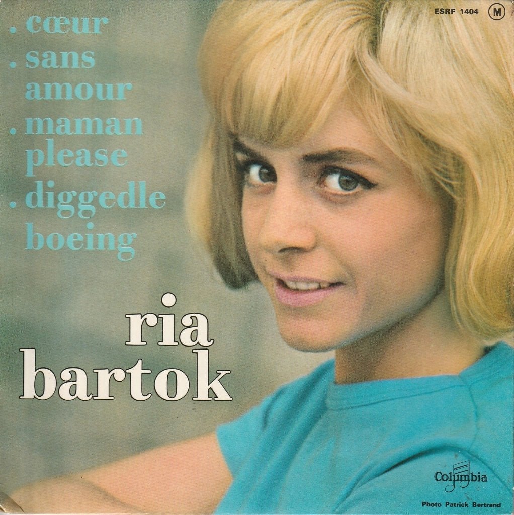 Ria Bartok - Coeur + 3 andere, Verzenden, 7 inch, Fotohoes, Zo goed als nieuw