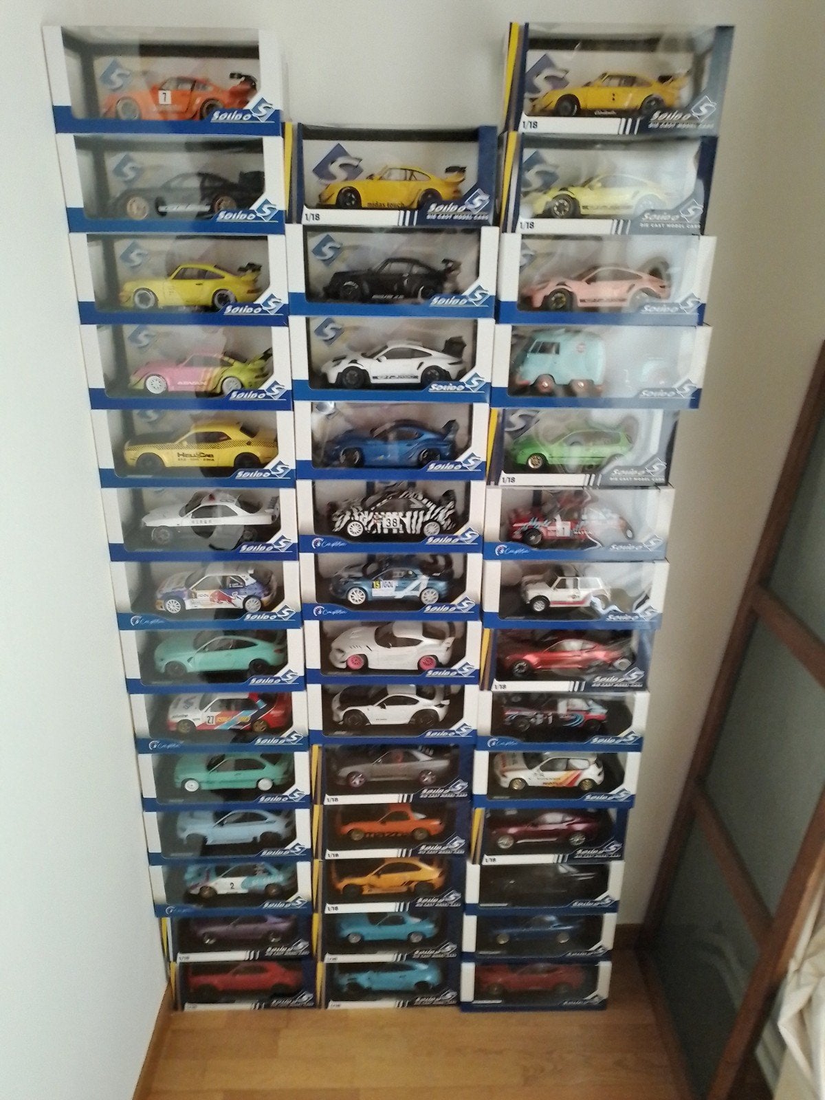 41 nouvelles voitures Solido 1/18, Enlèvement, Neuf, Voiture, Solido