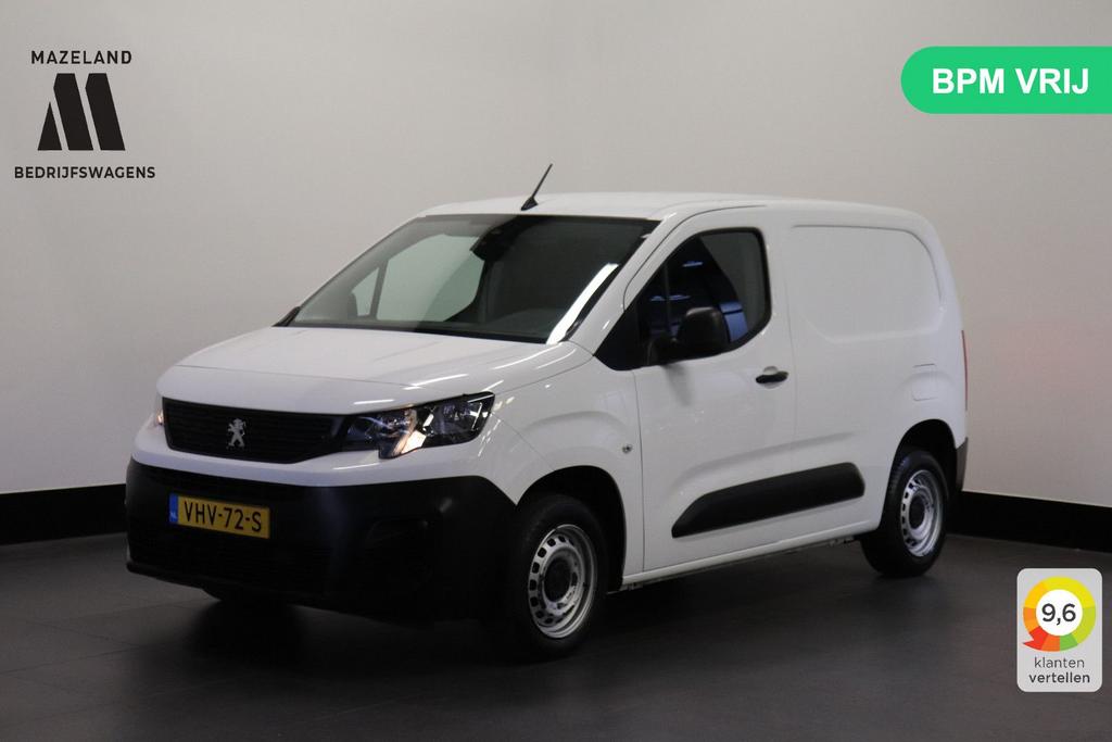 Peugeot Partner 1.2 Benzine EURO 6 - Airco - Carkit - PDC -, Auto's, Bestelwagens en Lichte vracht, Wit, Bedrijf, Handgeschakeld