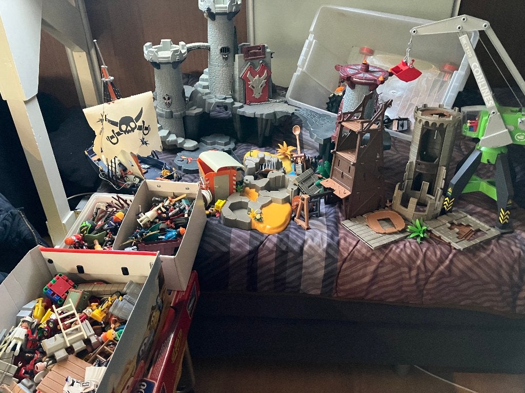 Heel veel playmobil, Kinderen en Baby's, Ophalen, Gebruikt, Complete set, Overige typen