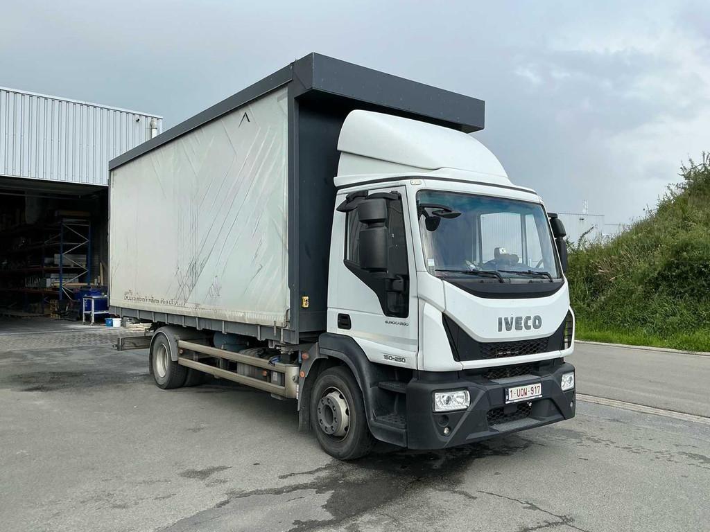 Camion Iveco EuroCargo 150E 2018 avec boîte de dépôt, Autos, Achat, Euro 6, Entreprise, Iveco