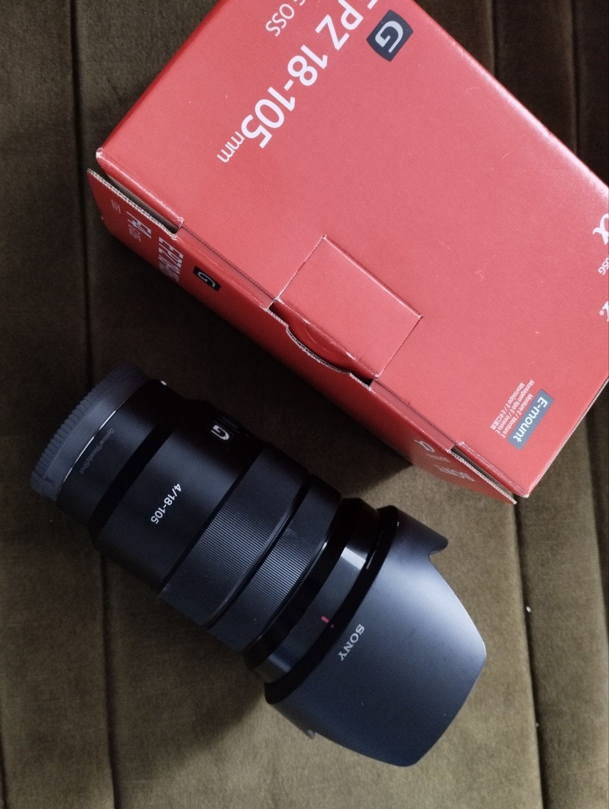Sony E 18-105mm F/4.0 G OSS PZ, als nieuw, Audio, Tv en Foto, Ophalen of Verzenden, Zo goed als nieuw, Standaardlens, Zoom