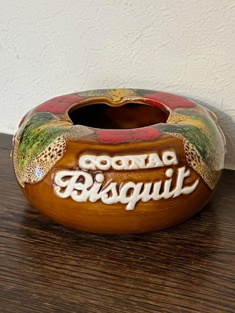 Porseleinen asbak Cognac Biscuit (Ricard - Gien), Antiek en Kunst, Ophalen