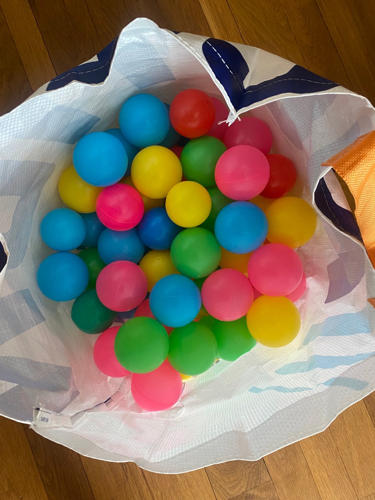 Ballenbadballen, Ophalen, Gebruikt