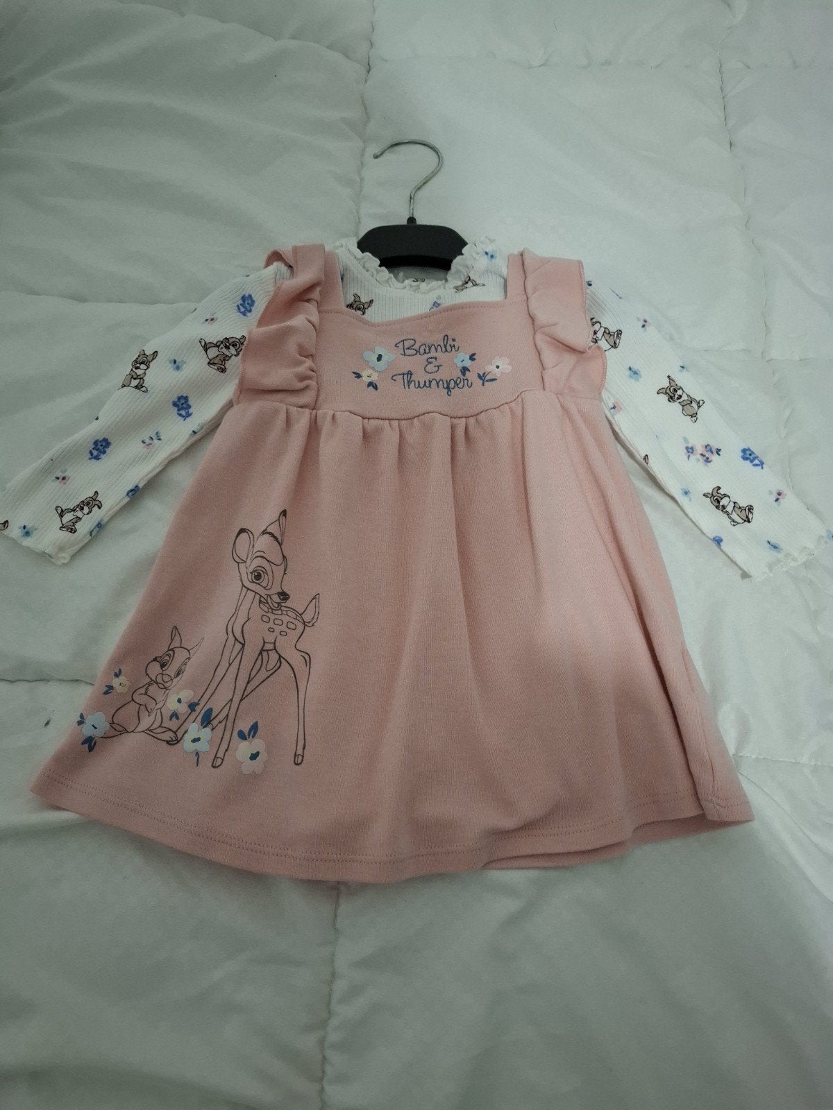Ensemble body et robe Bambi, Kinderen en Baby's, Babykleding | Maat 68, Ophalen, Nieuw, Meisje