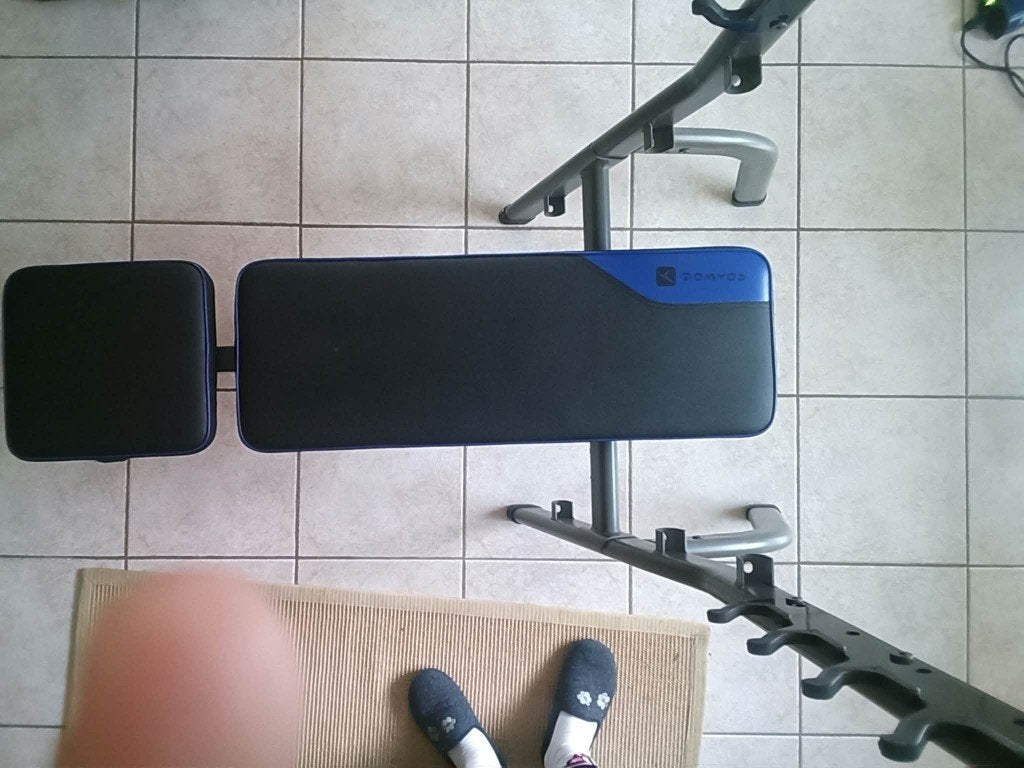 Banc de musculation d'haltères pour abdominaux pliable, Enlèvement, Abdominaux