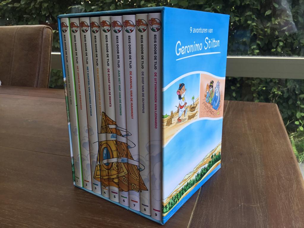 Boeken Geronimo Stilton box, Ophalen of Verzenden, Zo goed als nieuw