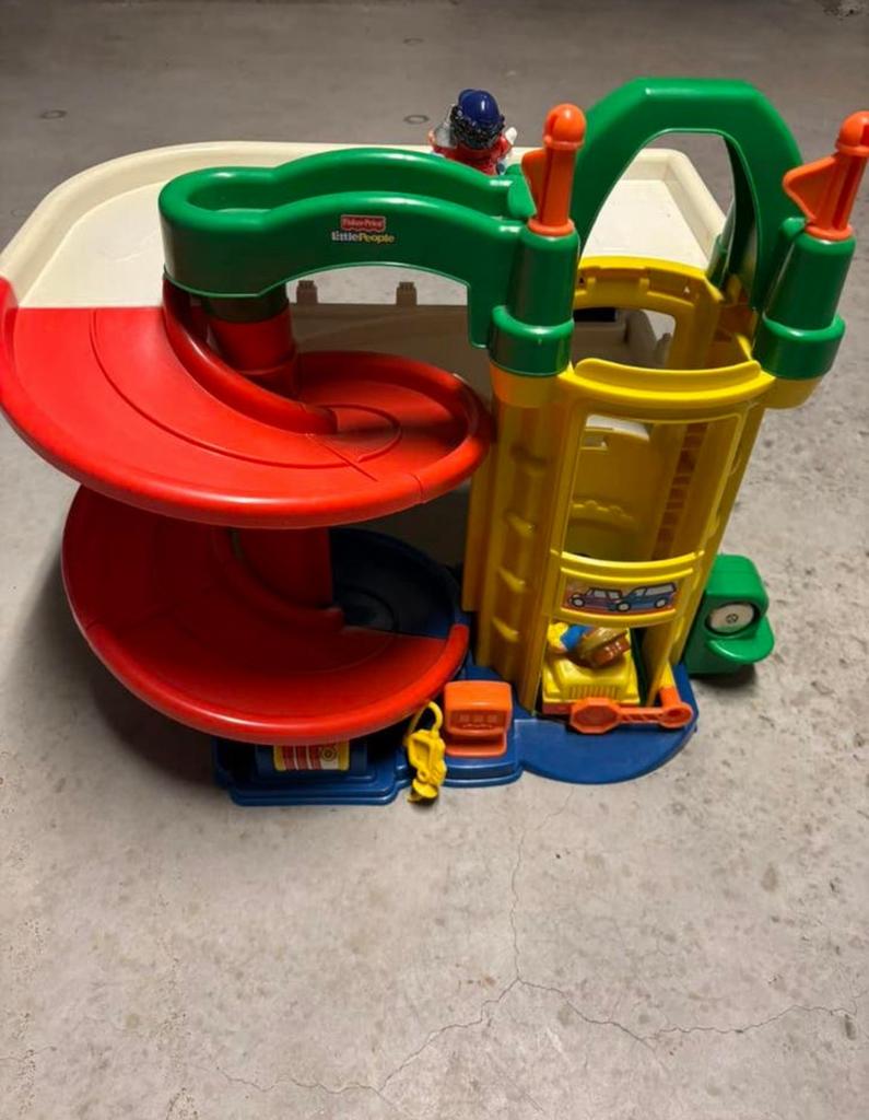 Garage Fisher Price, Ophalen, Zo goed als nieuw