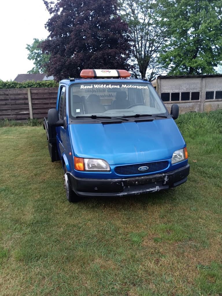 Te koop voor export of opmaak Ford transit takelwagen 2.5 D, Autos, Achat, Diesel, Particulier, Transit