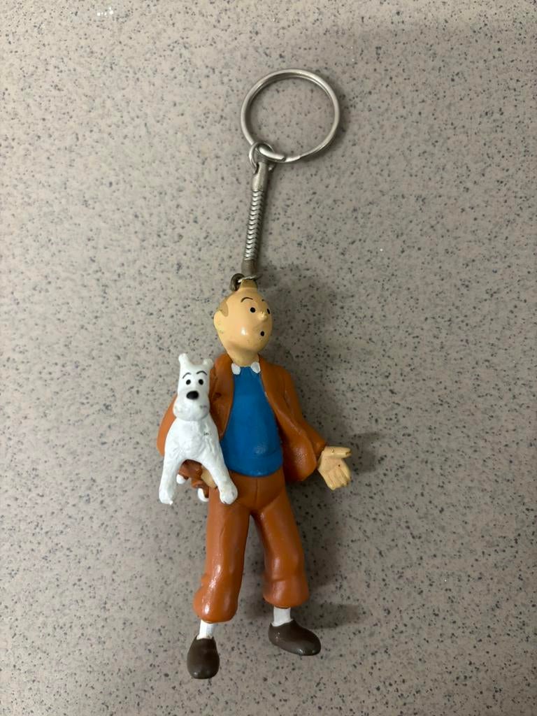 TINTIN FIGURINE PORTE-CLEFS, Collections, Enlèvement ou Envoi, Comme neuf