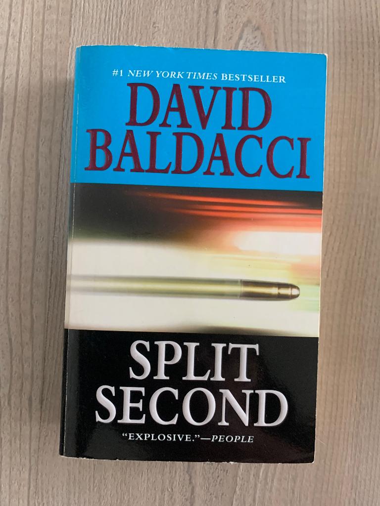 David Baldacci, Split second, Enlèvement ou Envoi, Comme neuf