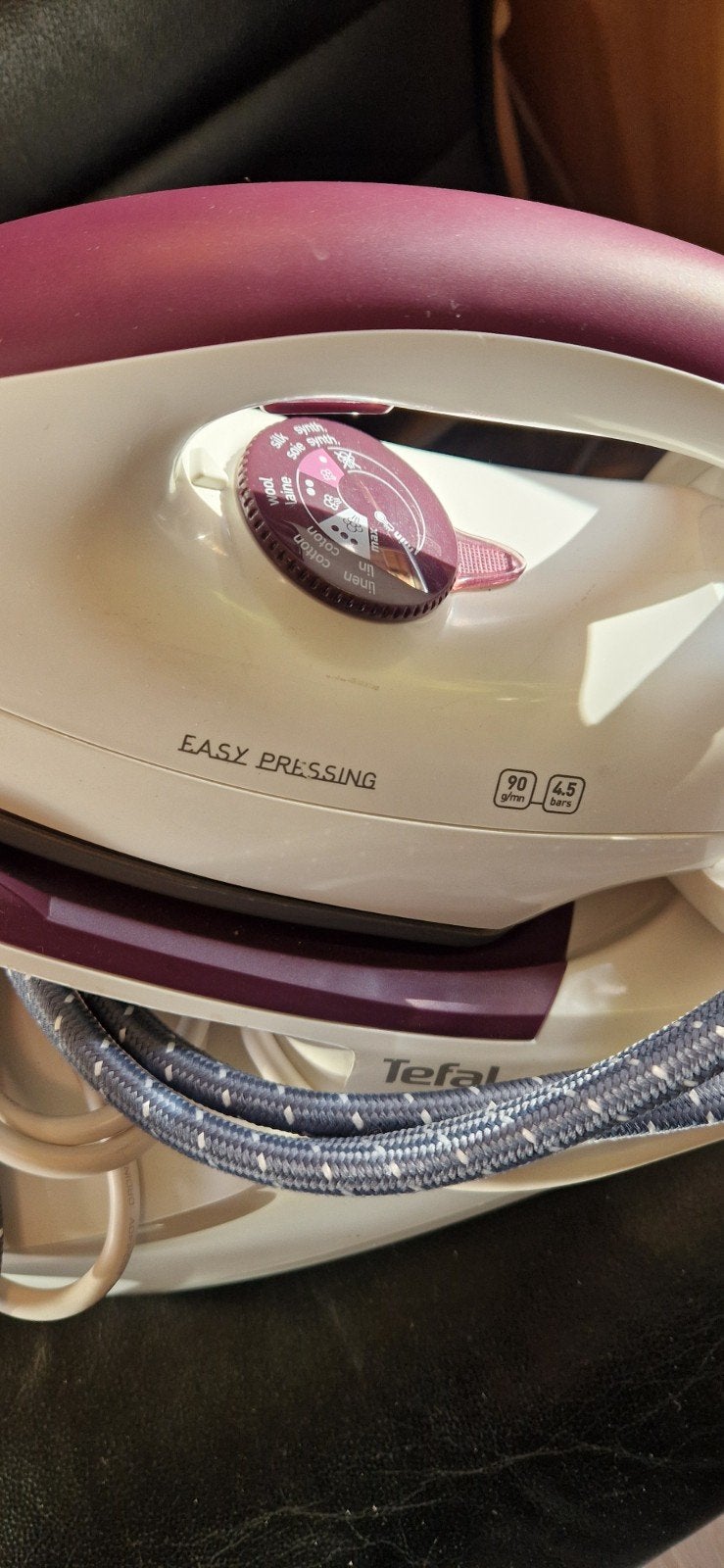 Stoom strijkijzer Tefal, Ophalen, Zo goed als nieuw, Strijkijzer met snoer