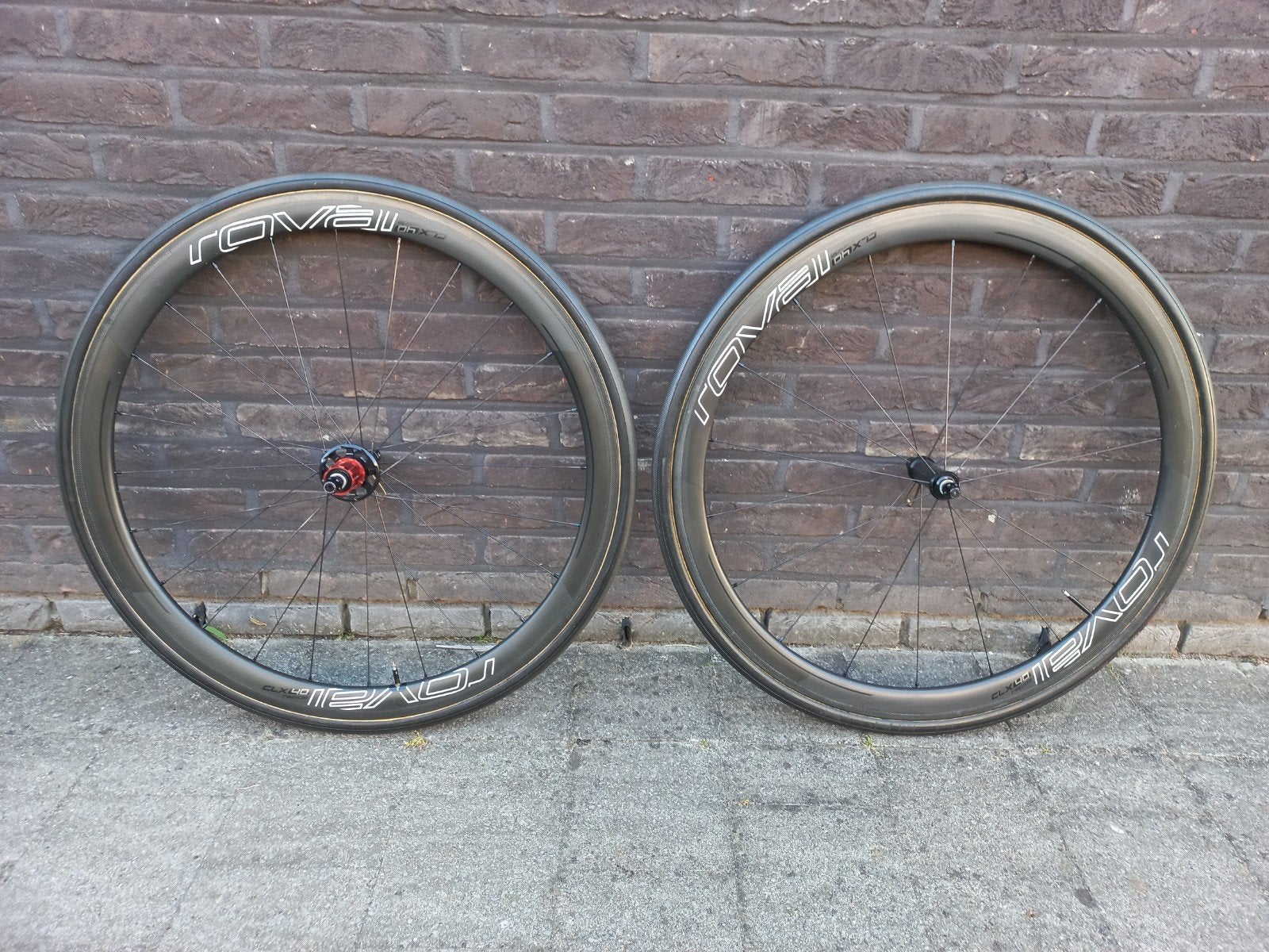 Wielsets full carbon velgrem ROVAL/DURA ACE/HED...voor tubes, Fietsen en Brommers, Fietsonderdelen, Ophalen, Carbon