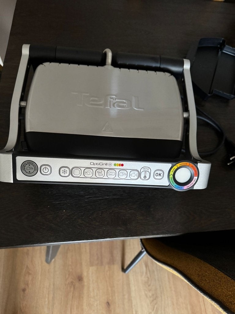 Tefal Optigrill - elektrische contactgrill, Enlèvement, Comme neuf