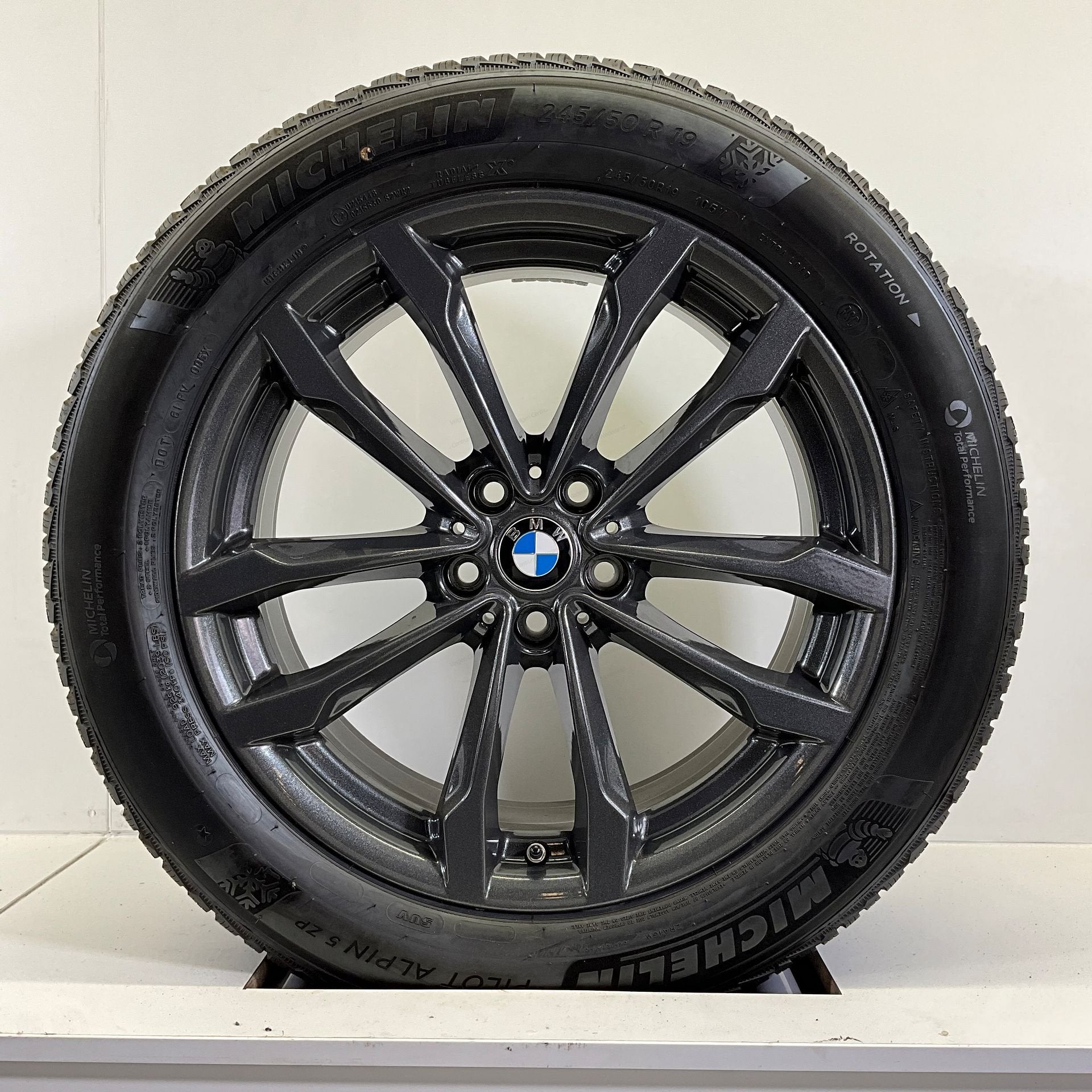 BMW X3 G01 X4 G02 SET VELGEN + WINTERBANDEN 19 INCH ORIG. 69, Auto-onderdelen, 19 inch, -, -, Banden en Velgen
