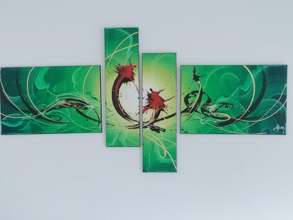 Schilderij, Ophalen, Acrylverf, Abstract