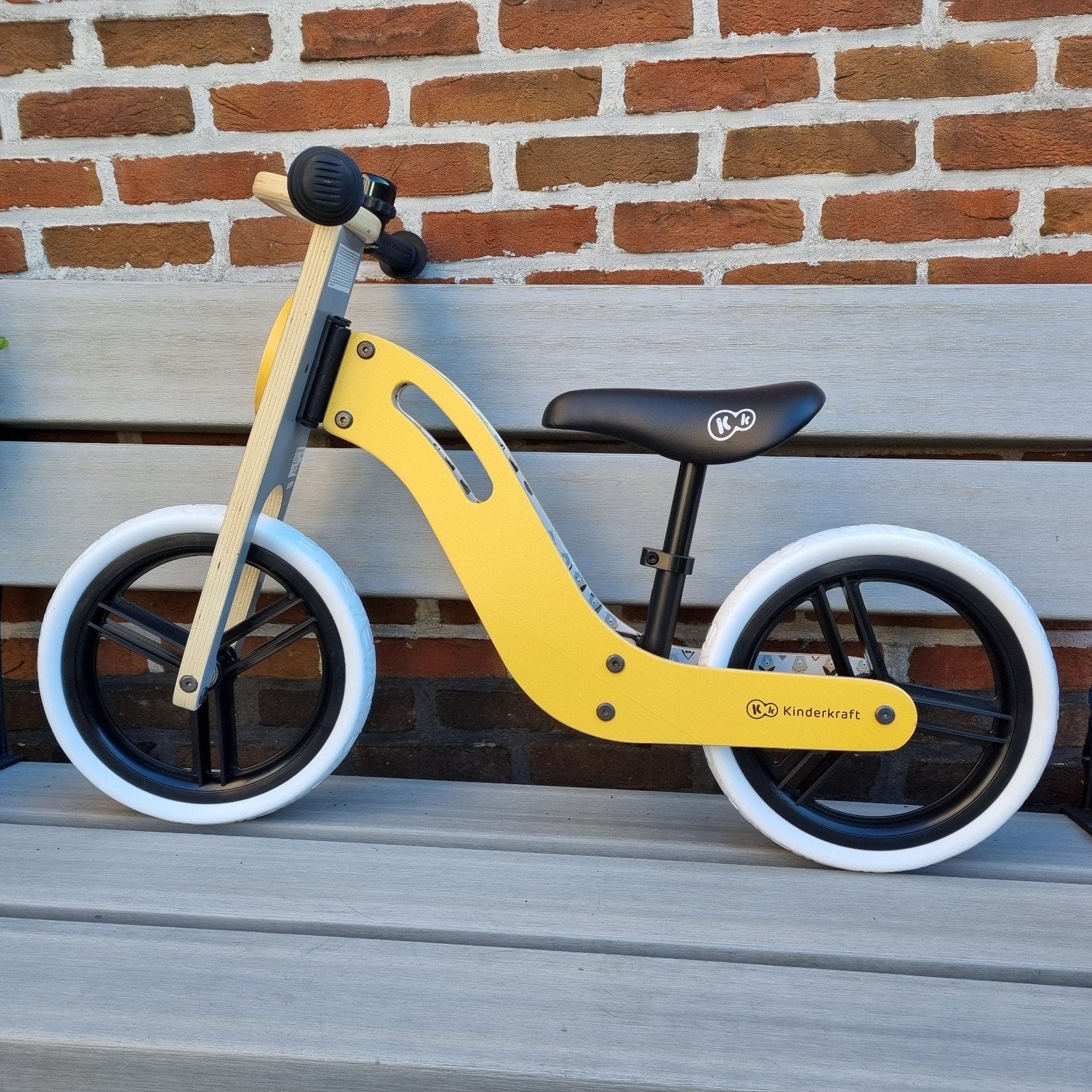 Loopfiets nieuwstaat, Ophalen