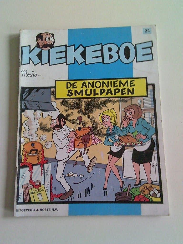 Kiekeboe nr 24. De anonieme smulpapen . 1ste druk 1984, Enlèvement ou Envoi