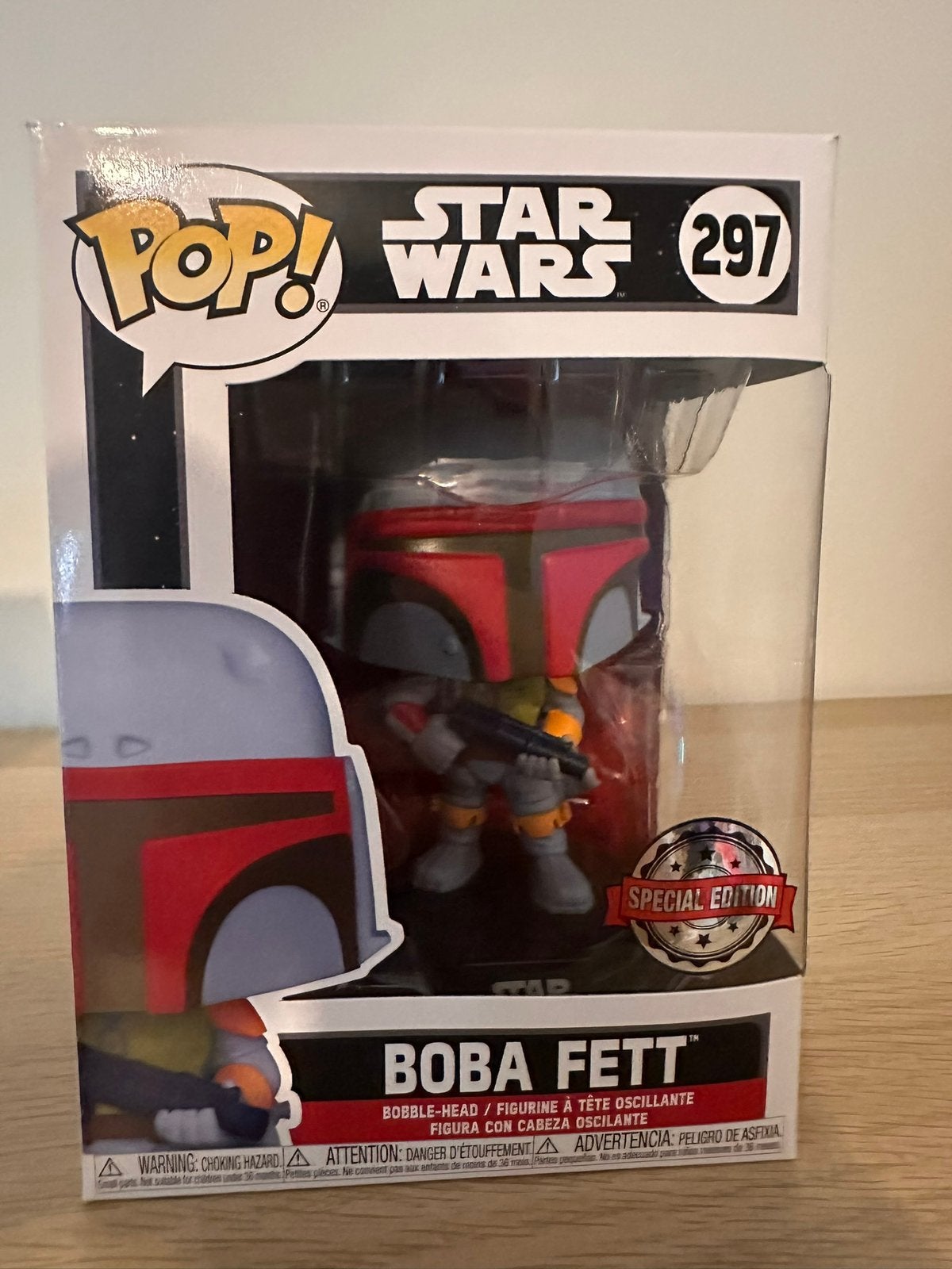 Funko Pop Star wars boba fett 297 special edition, Collections, Star Wars, Enlèvement ou Envoi, Comme neuf