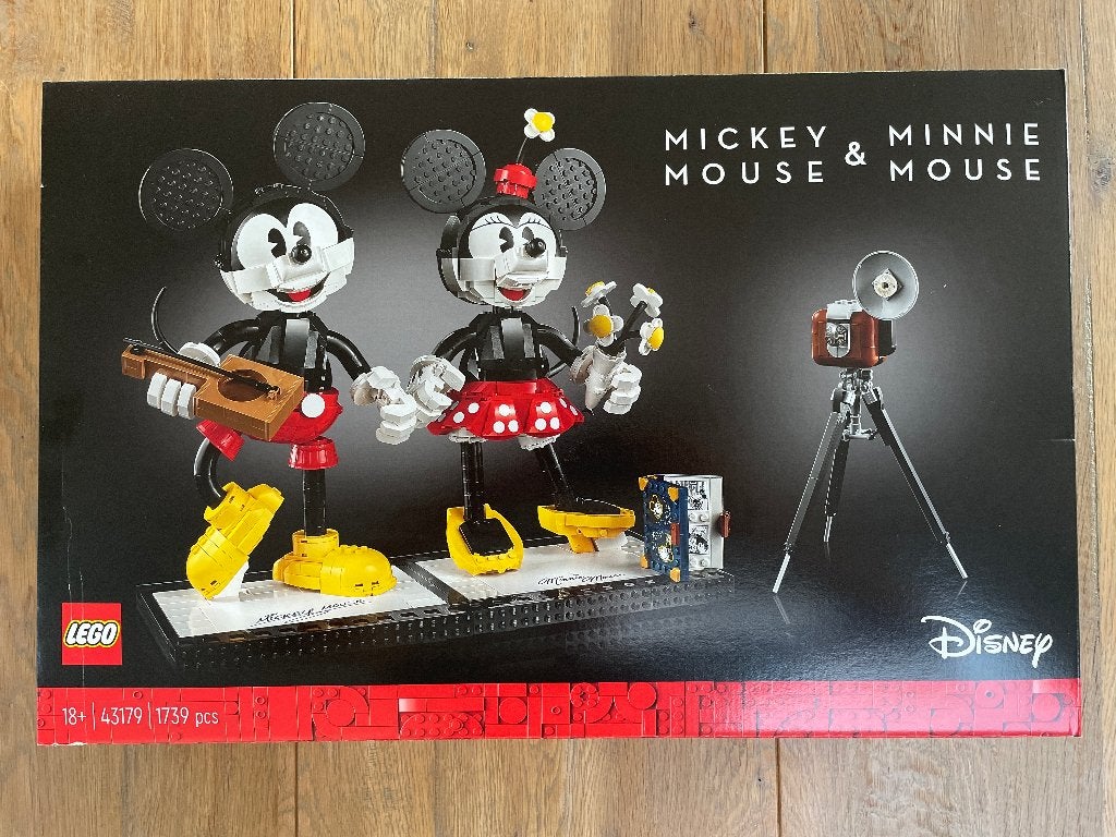 NOUVEAU Disney 43179 Mickey Mouse et Minnie Mouse, Neuf, Enlèvement ou Envoi, Instructions incluses, Lego