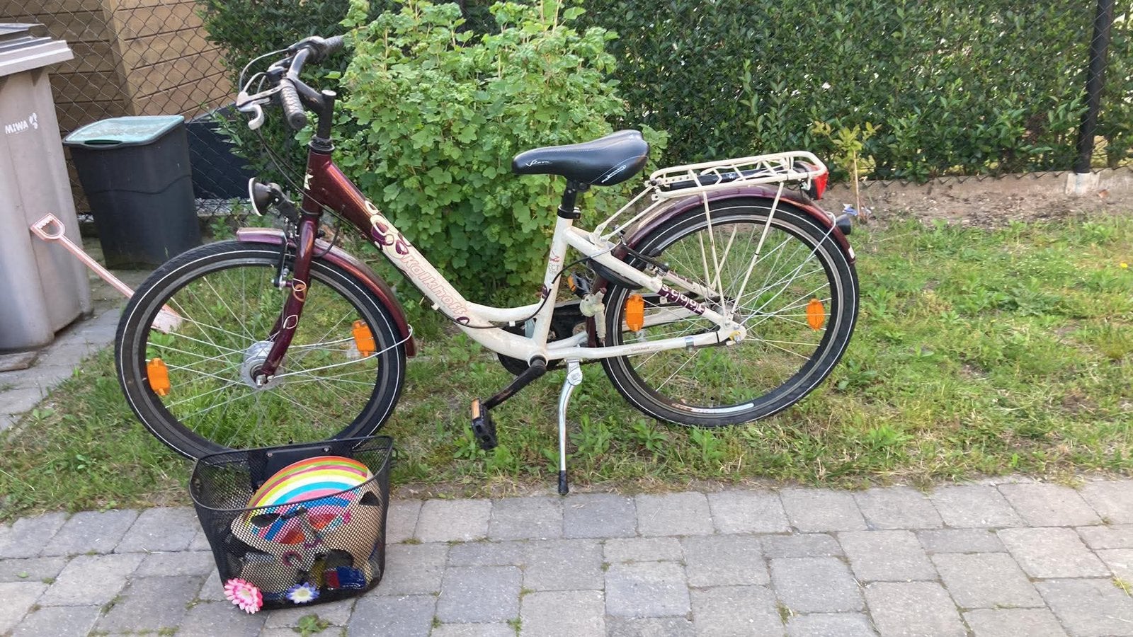 Meisjesfiets Kalkhoff, Vélos & Vélomoteurs, Vélos | Tricycles, Utilisé, Frein à rétropédalage, Enlèvement