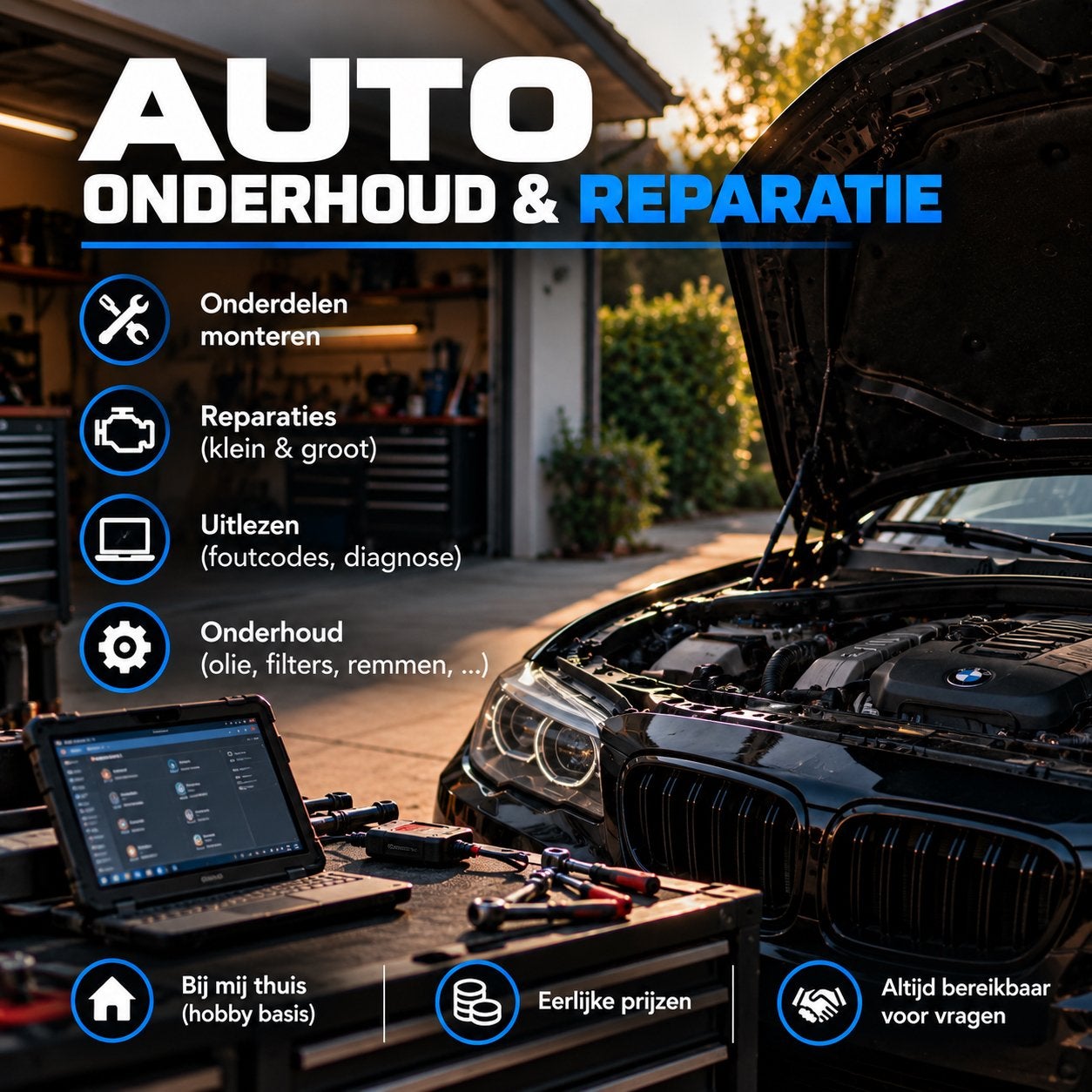 🔧 Auto onderhoud & reparatie/onderdelen monteren, Ophalen