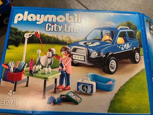 Playmobil hondensalon nr 9278, Ophalen