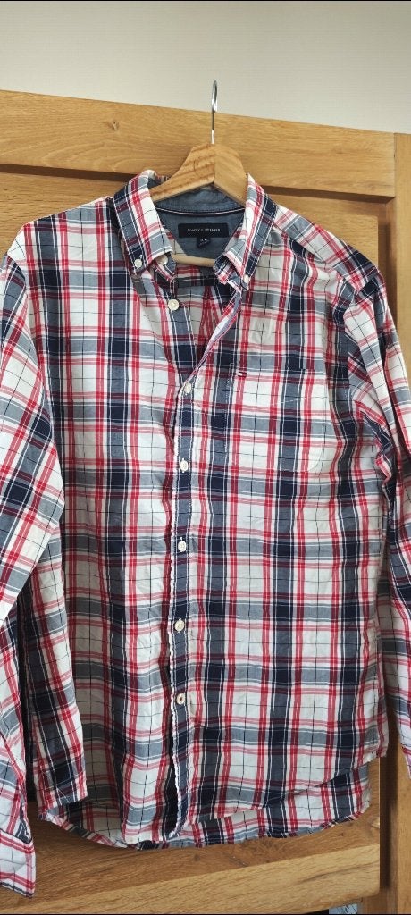 Lot Chemises Tommy M, Kleding | Heren, Overhemden, Ophalen of Verzenden, Zo goed als nieuw, Tommy Hilfiger, Halswijdte 39/40 (M)