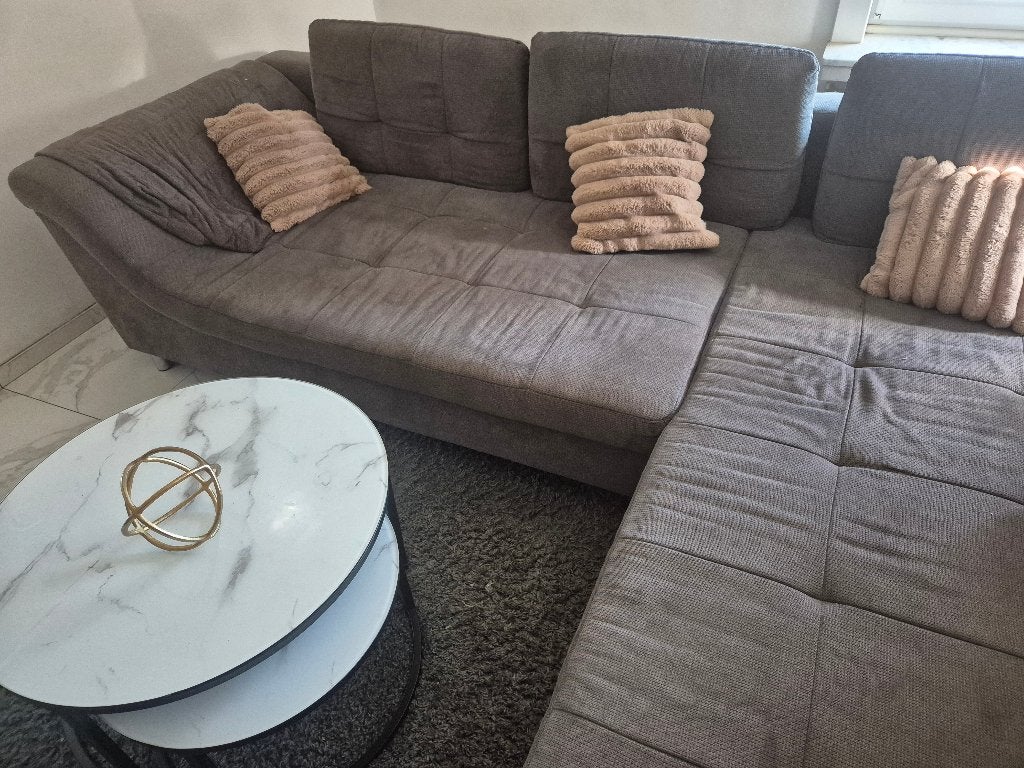 Zetel  te koop, Ophalen, 250 tot 300 cm, Gebruikt, Hoekbank