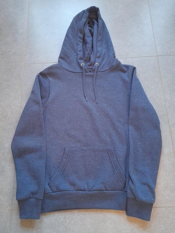 Blauwe Hoodie Atmosphere, Kleding | Dames, Truien en Vesten, Maat 38/40 (M), Atmosphere, Blauw, Ophalen of Verzenden