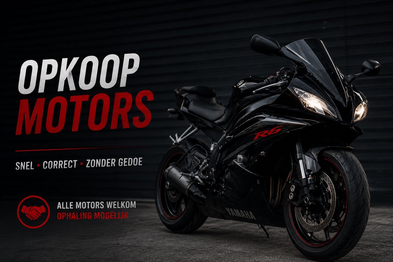 Ik koop uw motor, Motoren, Ophalen