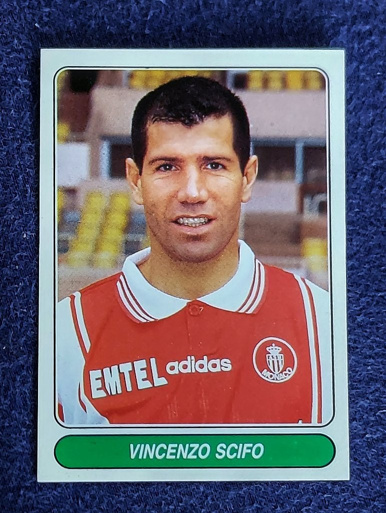 Panini sticker voetbal ' Eur. Football Stars - V. Scifo ', Enlèvement ou Envoi, Neuf, Autocollant