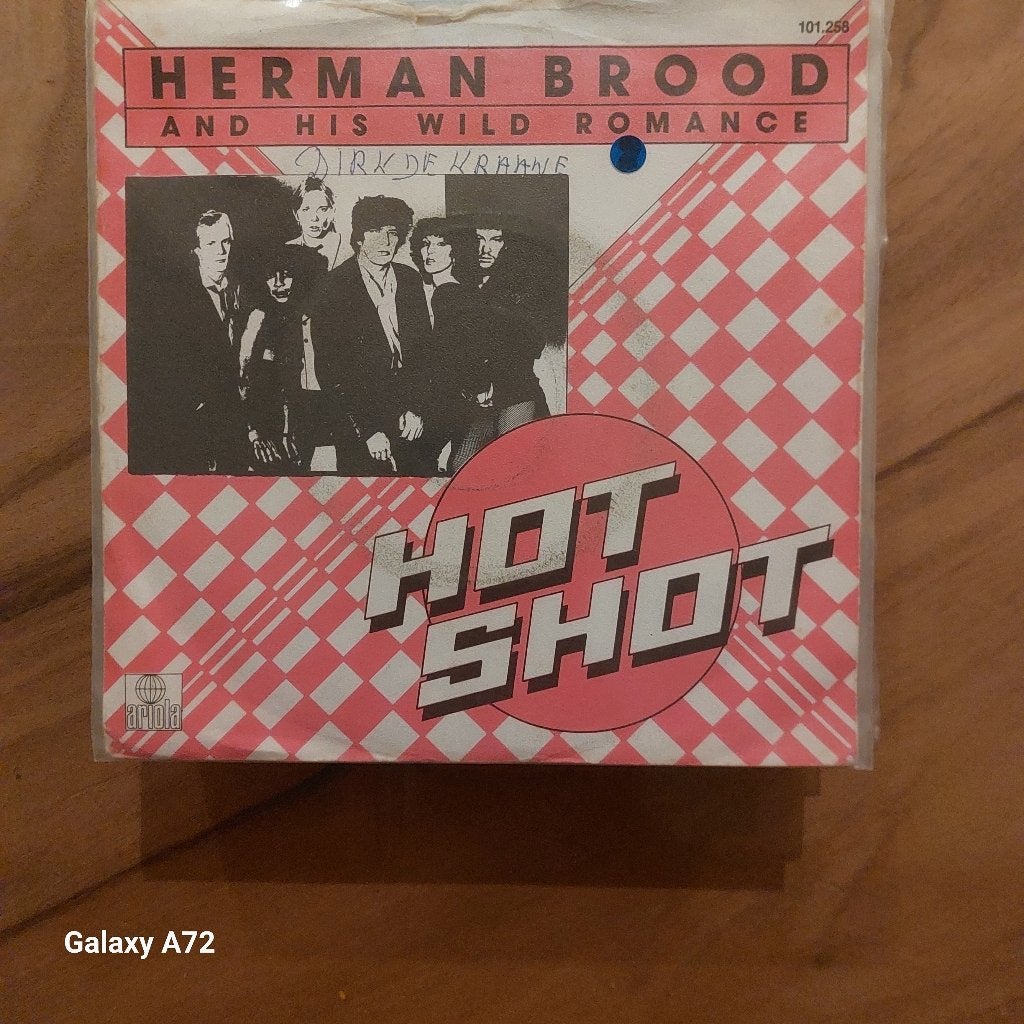 herman brood hot shot, Cd's en Dvd's, Gebruikt, 7 inch, Ophalen of Verzenden, Rock en Metal