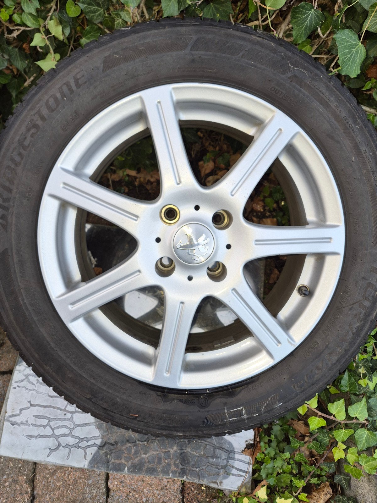 jantes alu 16 pouces Peugeot, Ophalen, 16 inch, Velg(en)