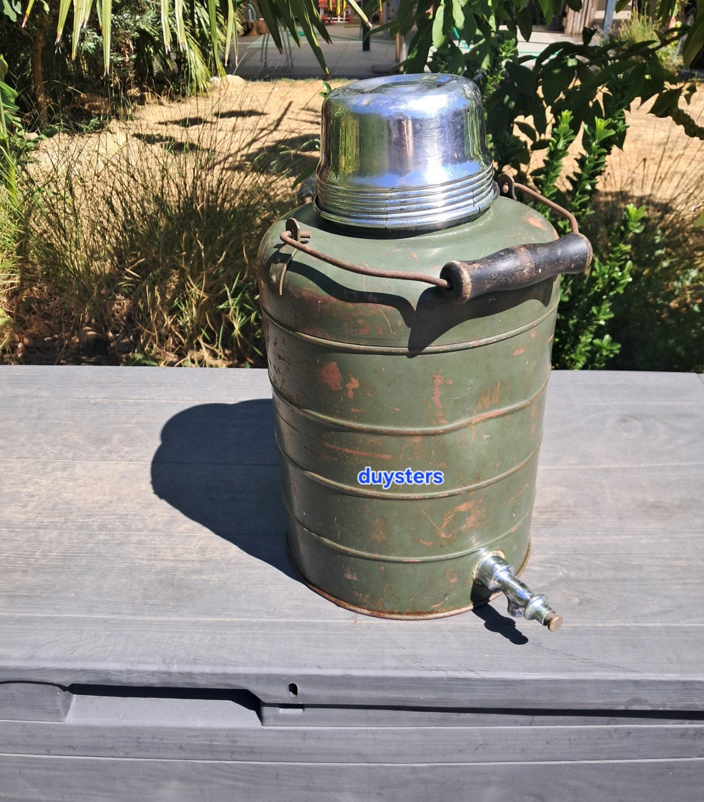 WW2  1 gallon thermos us army / usaaf  stanley, Verzamelen, Militaria | Tweede Wereldoorlog, Ophalen of Verzenden
