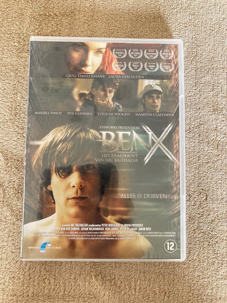 DVD Ben X speelduur : 90 minuten, Nederlands Ben is anders., CD & DVD, Comprend un boîtier, Enlèvement ou Envoi, Drame, À partir de 16 ans