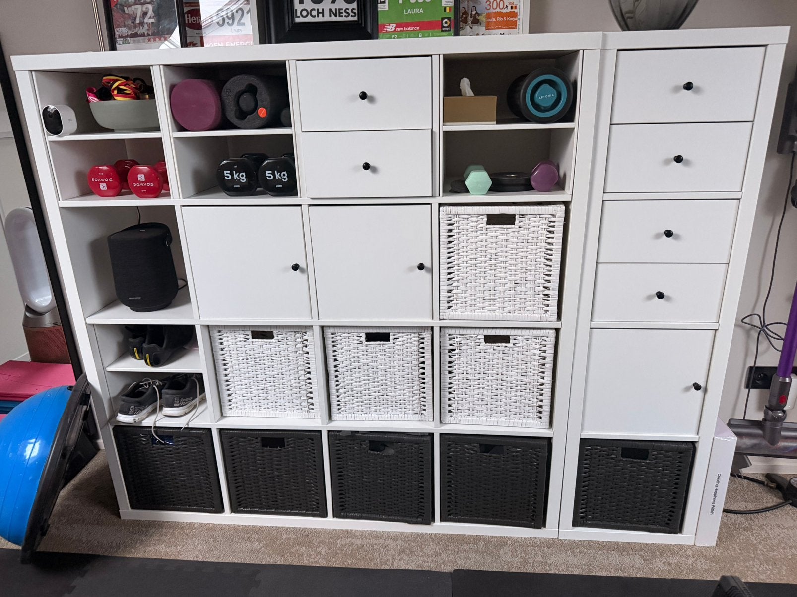Lot de deux meubles kallax (ikea), Maison & Meubles, Enlèvement, Comme neuf