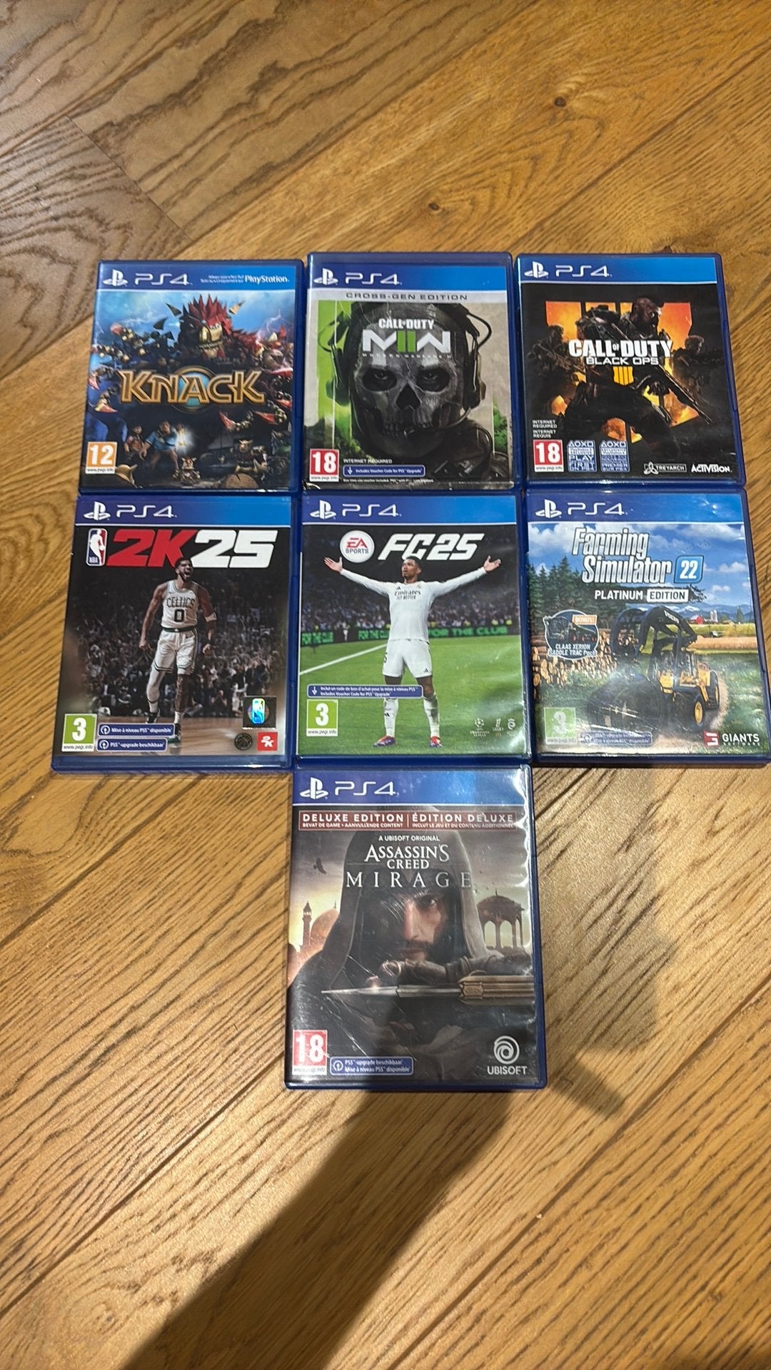 Ps4 games, Ophalen, Zo goed als nieuw