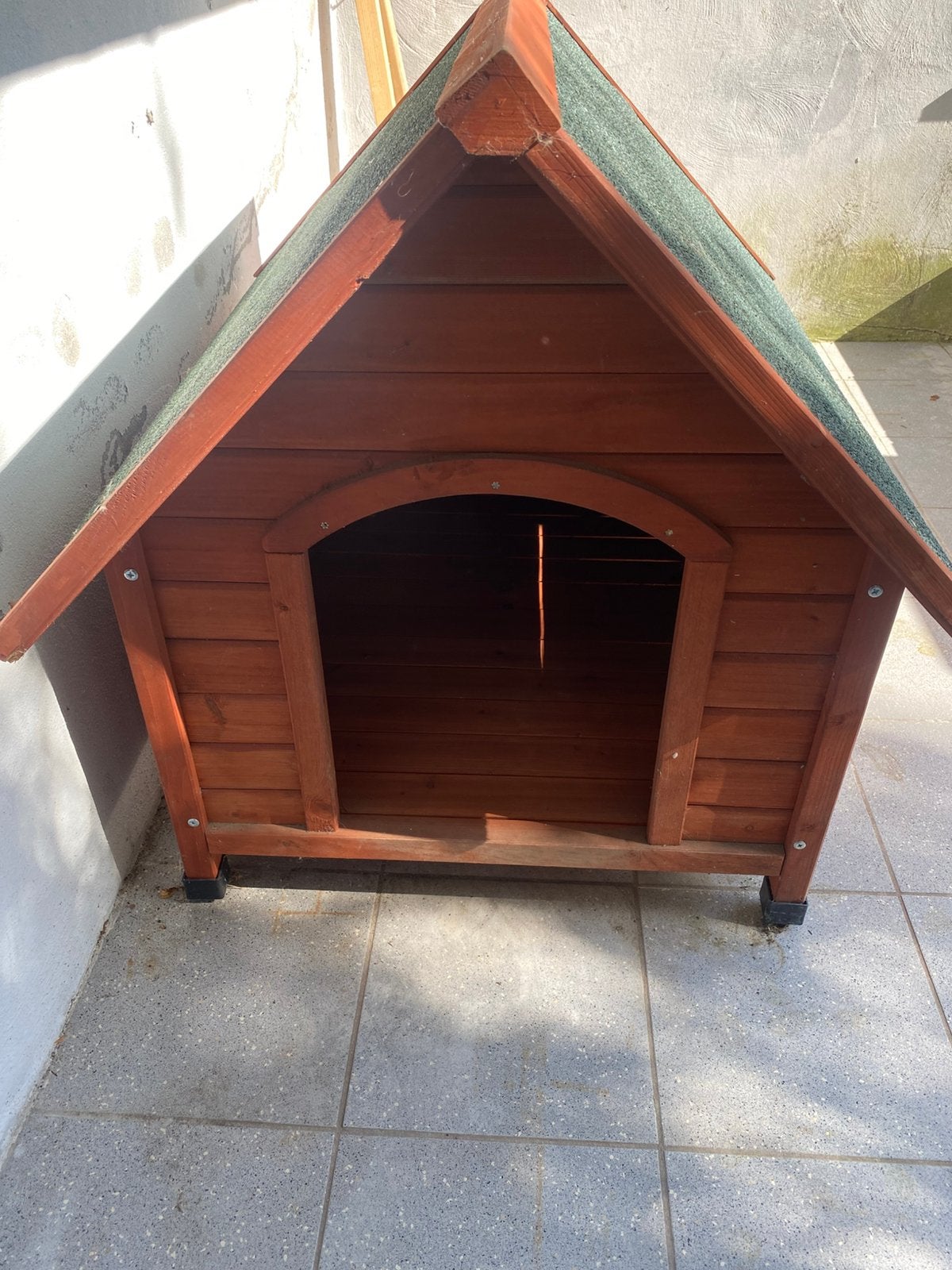 Niche pour chien en bois – Taille L – Très peu utilisée, Ophalen, Zo goed als nieuw