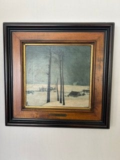 Schilderij kopie Permeke, Ophalen, Zo goed als nieuw, Schilderij