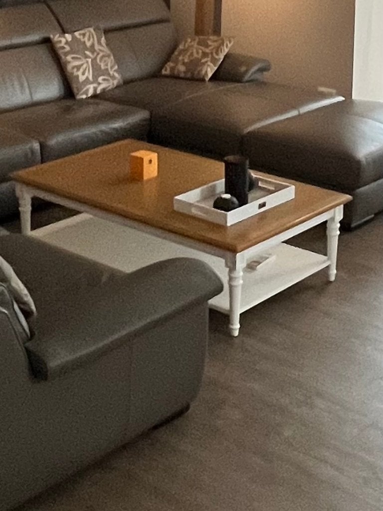 salontafel, Ophalen, Gebruikt, 100 tot 150 cm, Eikenhout