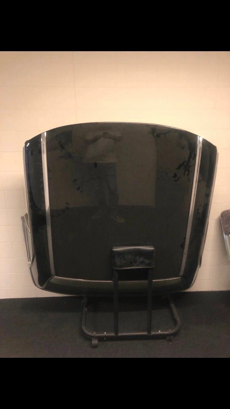 Hardtop Mercedes-Benz Sl W107 in goede staat zwart, Ophalen, Gebruikt, Mercedes-Benz