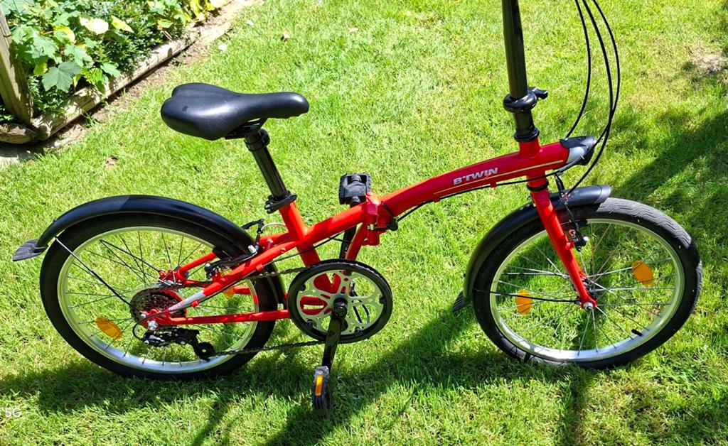 Vélo pliable 6 vit excellent état, Vitesses, Frein sur jante, Comme neuf, Enlèvement