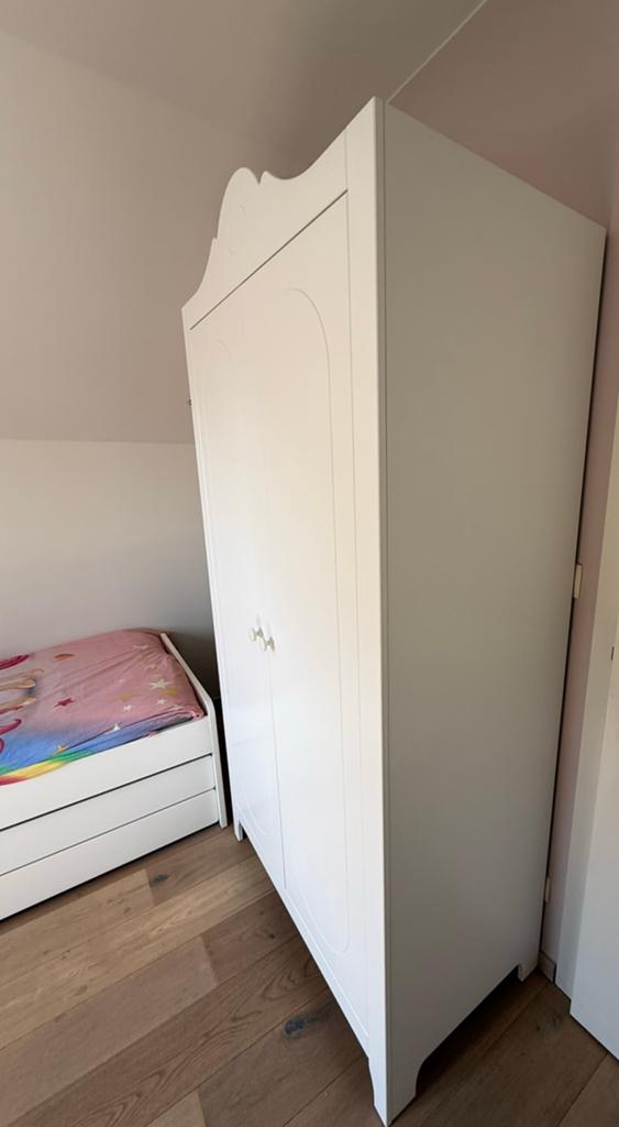 Kleerkast 2 deurs - Bopita - Evi, Ophalen, Zo goed als nieuw, Kast