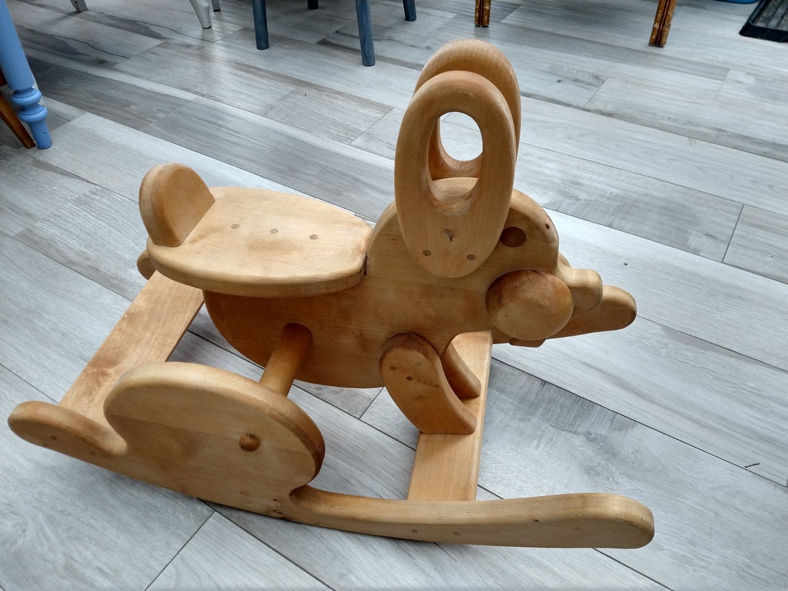 lapin à bascule, Enlèvement