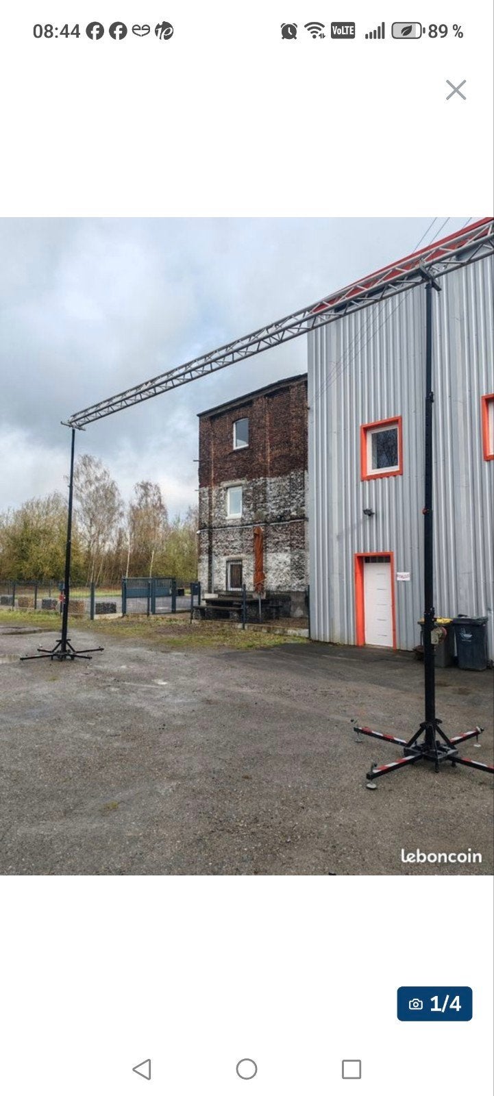 pieds de levage sono 5.30m, Zakelijke goederen