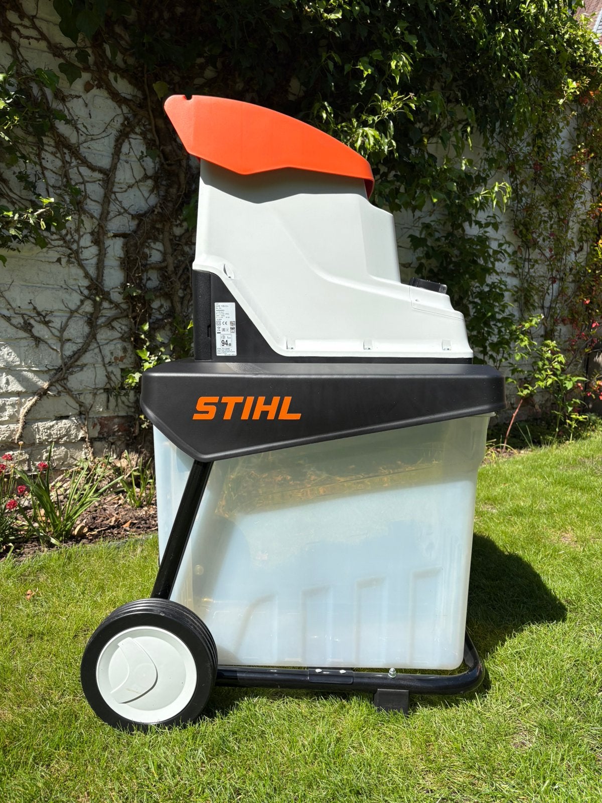 Stihl hakselaar GHE135, Enlèvement ou Envoi, Comme neuf, Électrique, Sac de ramassage